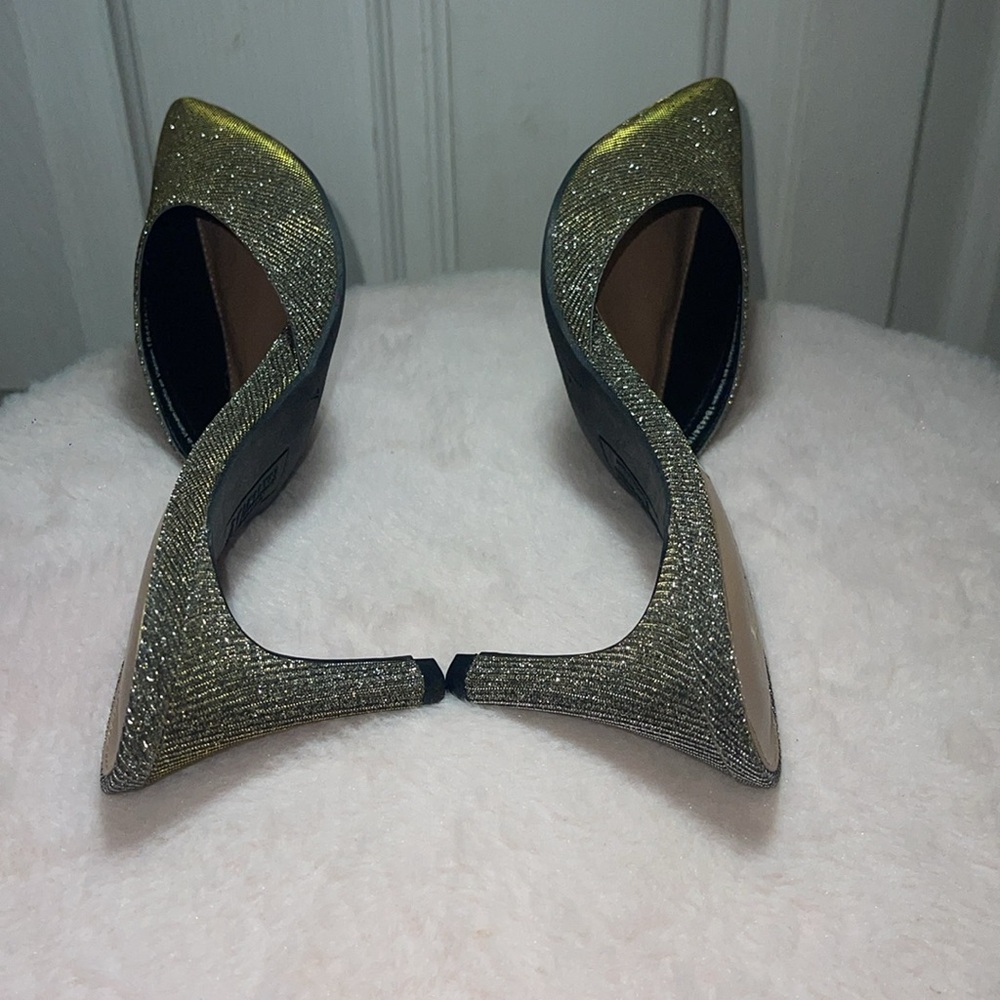 Crystal Pointed Toe Heels mules unused  Size 7 - Picture 5 of 6